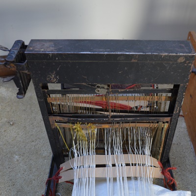 Two Vintage Table Top Looms
