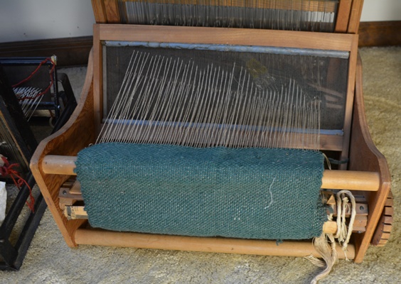 Two Vintage Table Top Looms