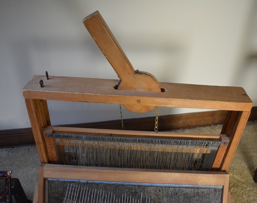 Two Vintage Table Top Looms