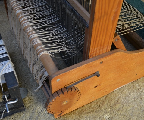 Two Vintage Table Top Looms