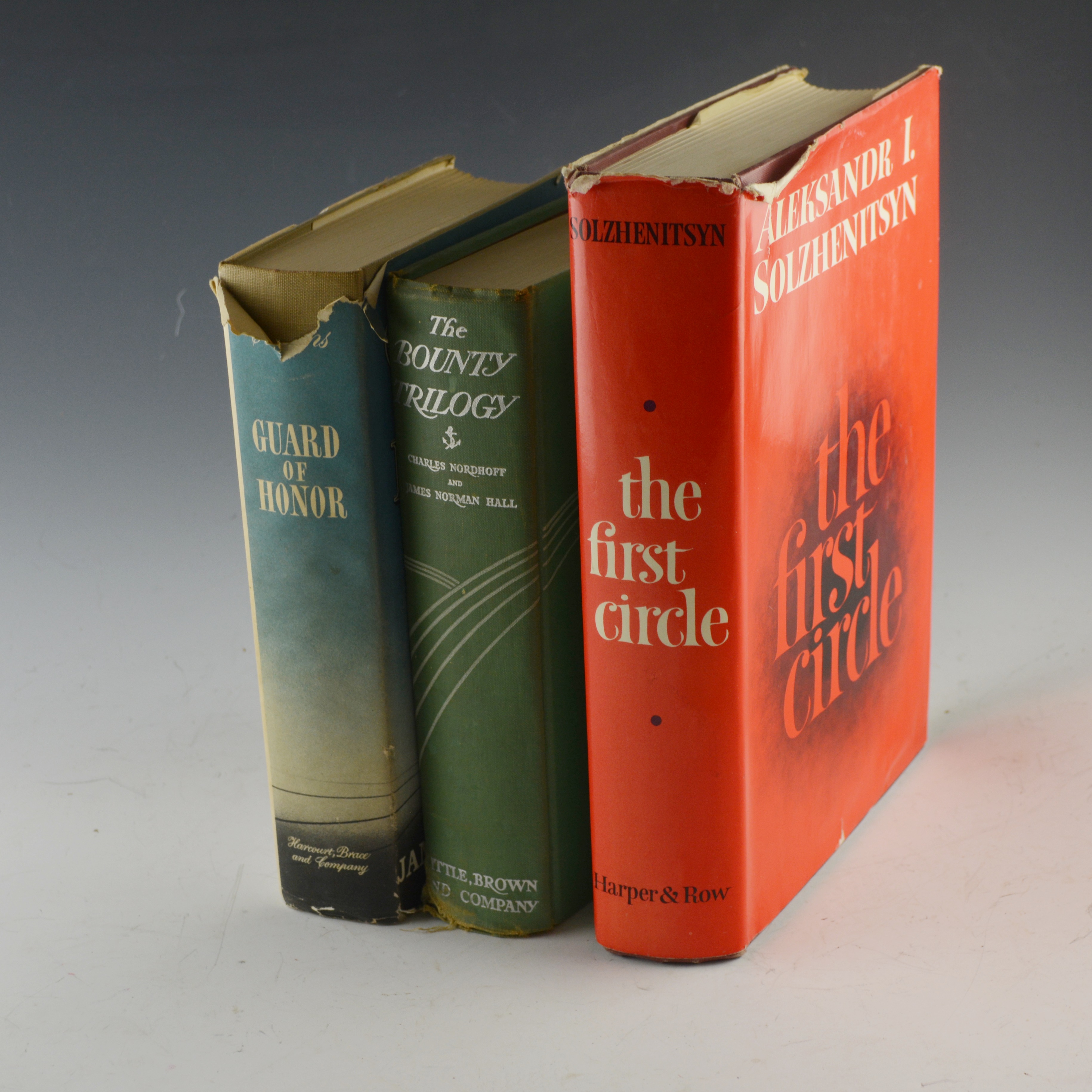 "Guard of Honor, "The Bounty Trilogy" and "The First Circle" Book