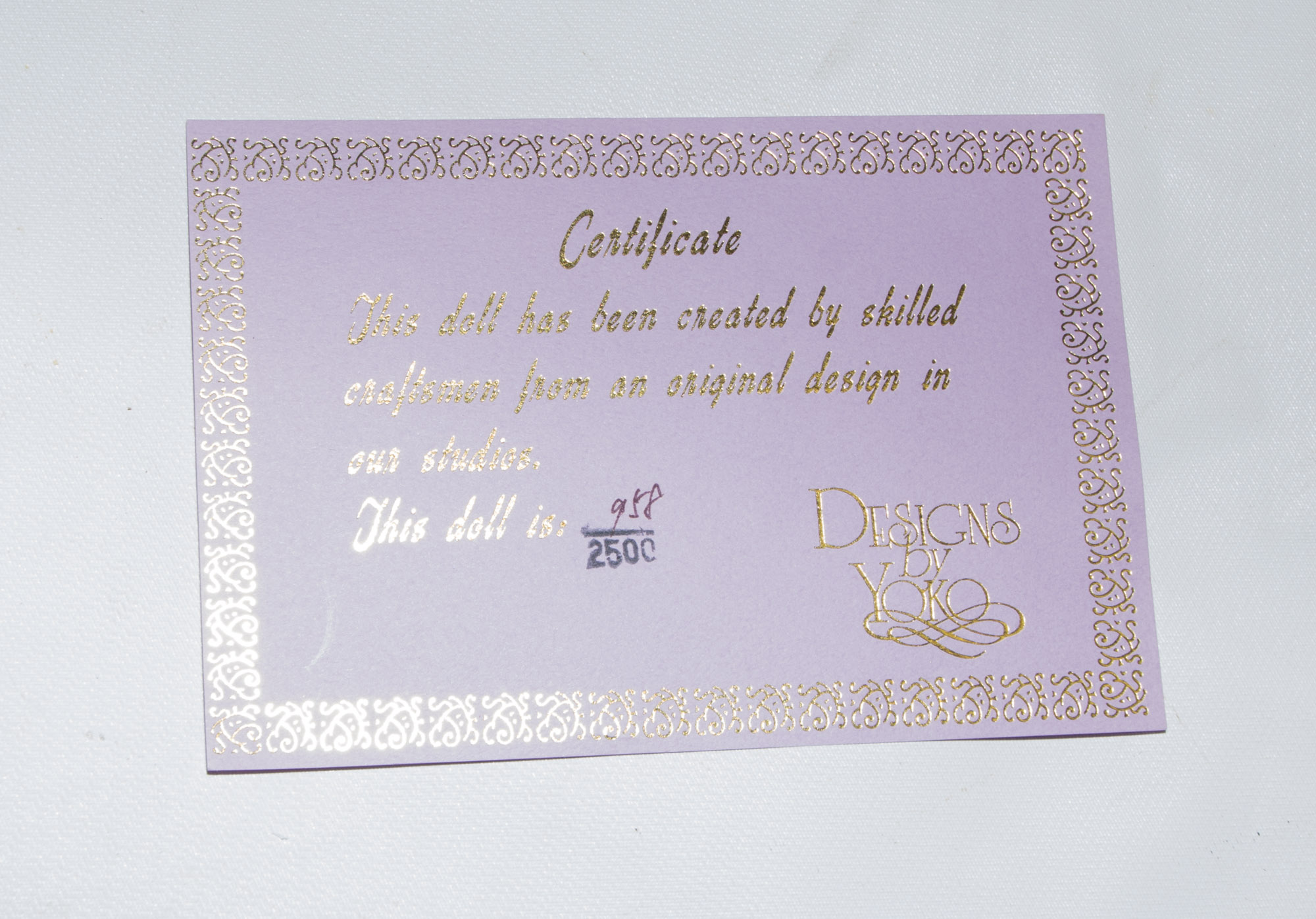 Designs by Yoko Doll