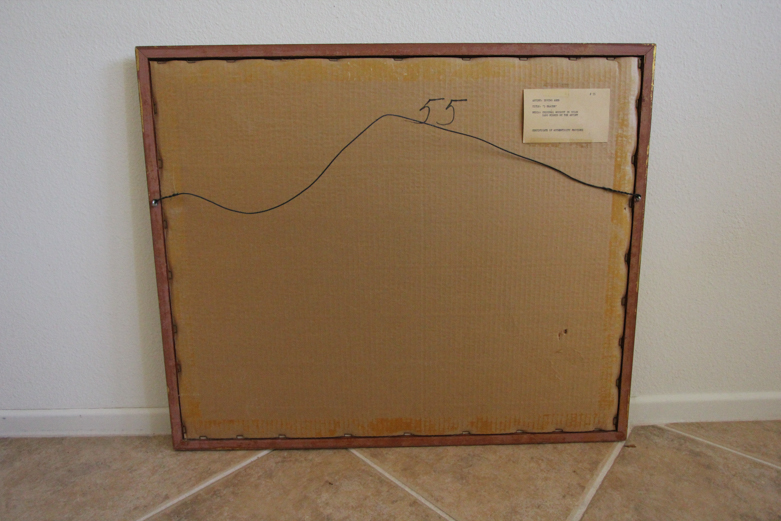 Irving Amen Artist's Proof Colored Woodcut "Three Graces"