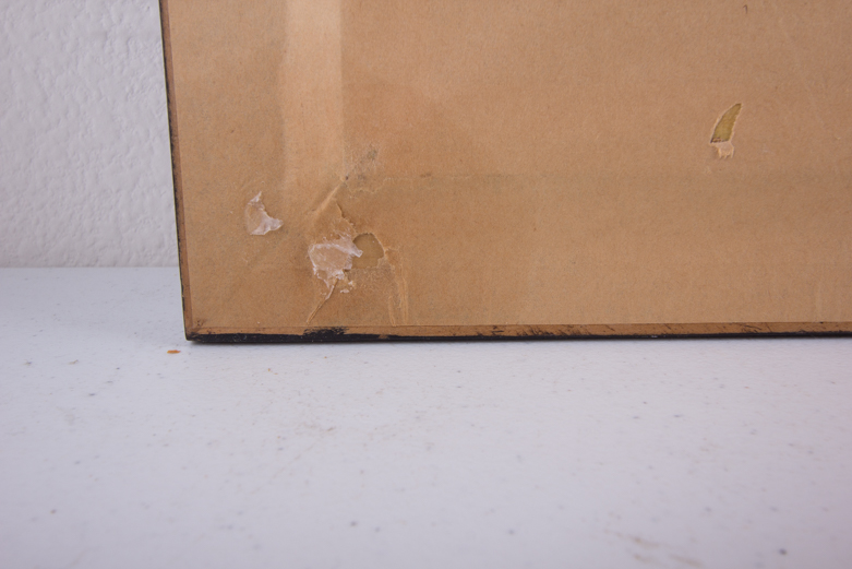 Scratch Painting of Two Owls by Richard Reid Mason