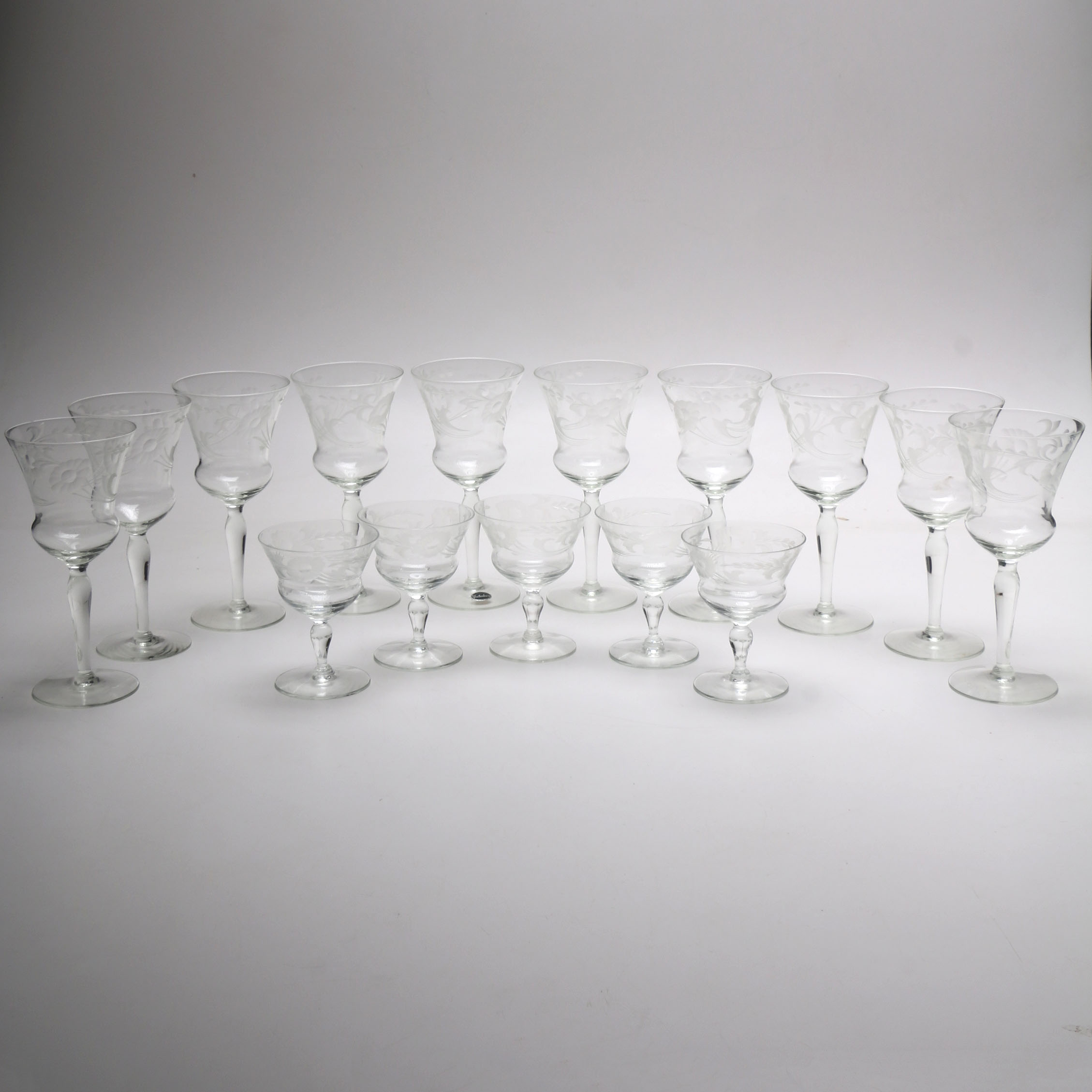 Glastonbury "Arlington" Stemware
