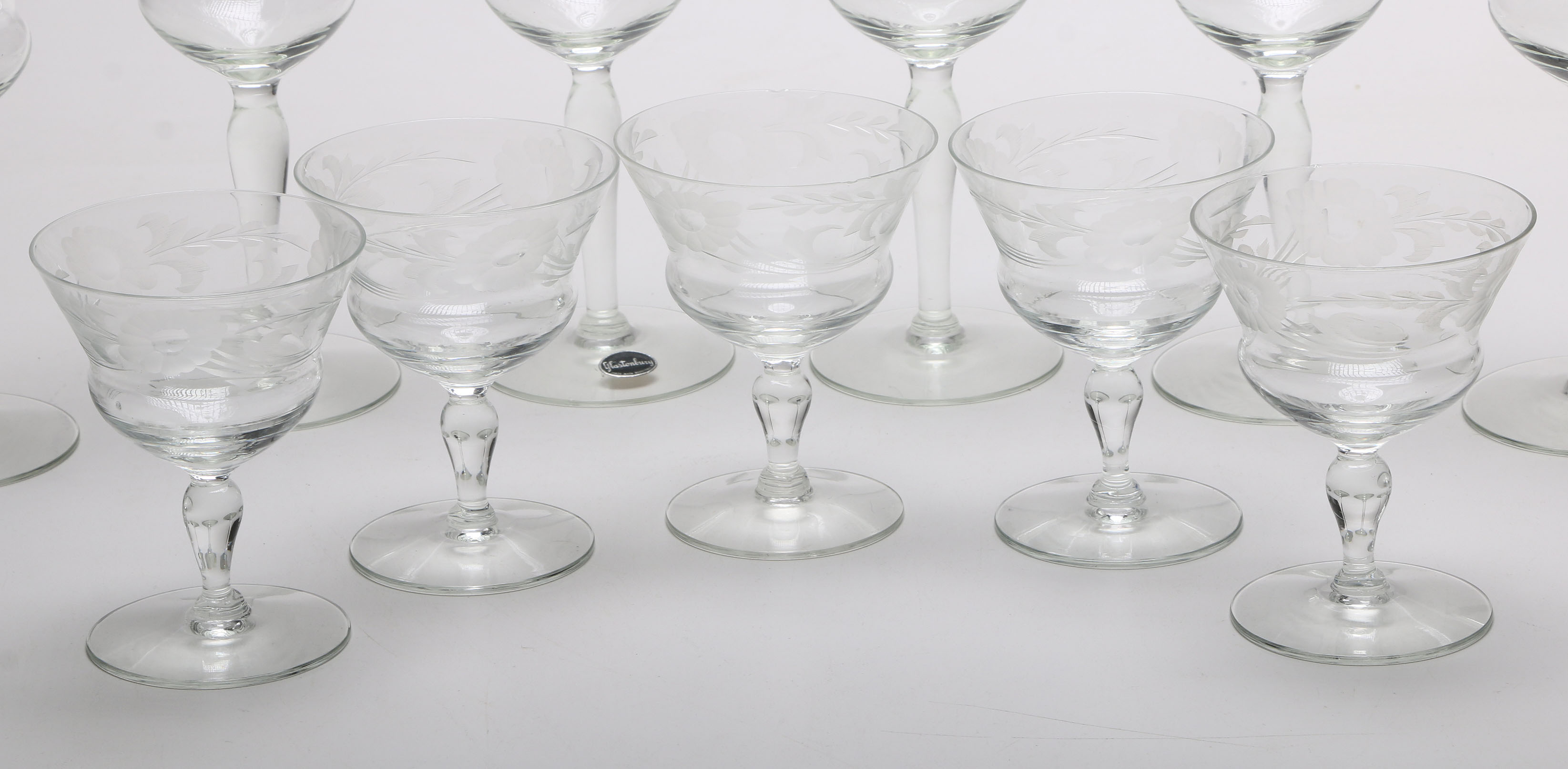 Glastonbury "Arlington" Stemware