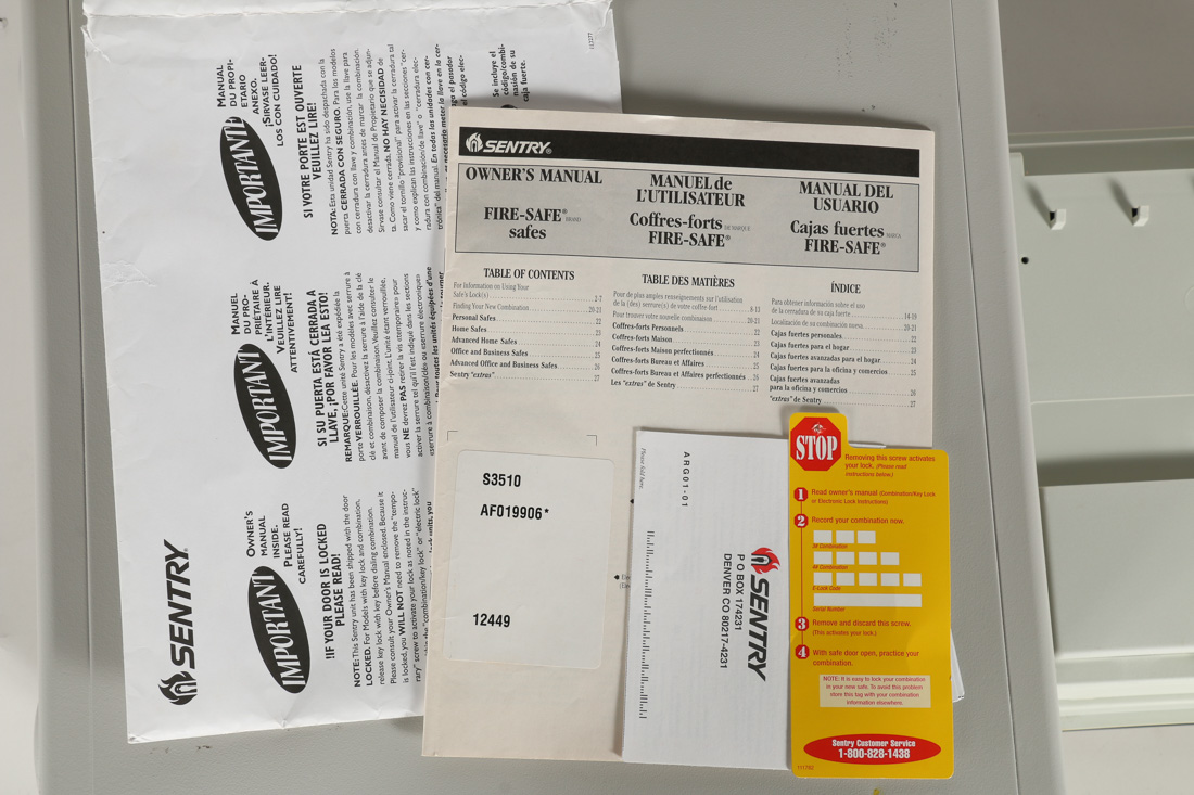 Portable Sentry Safe