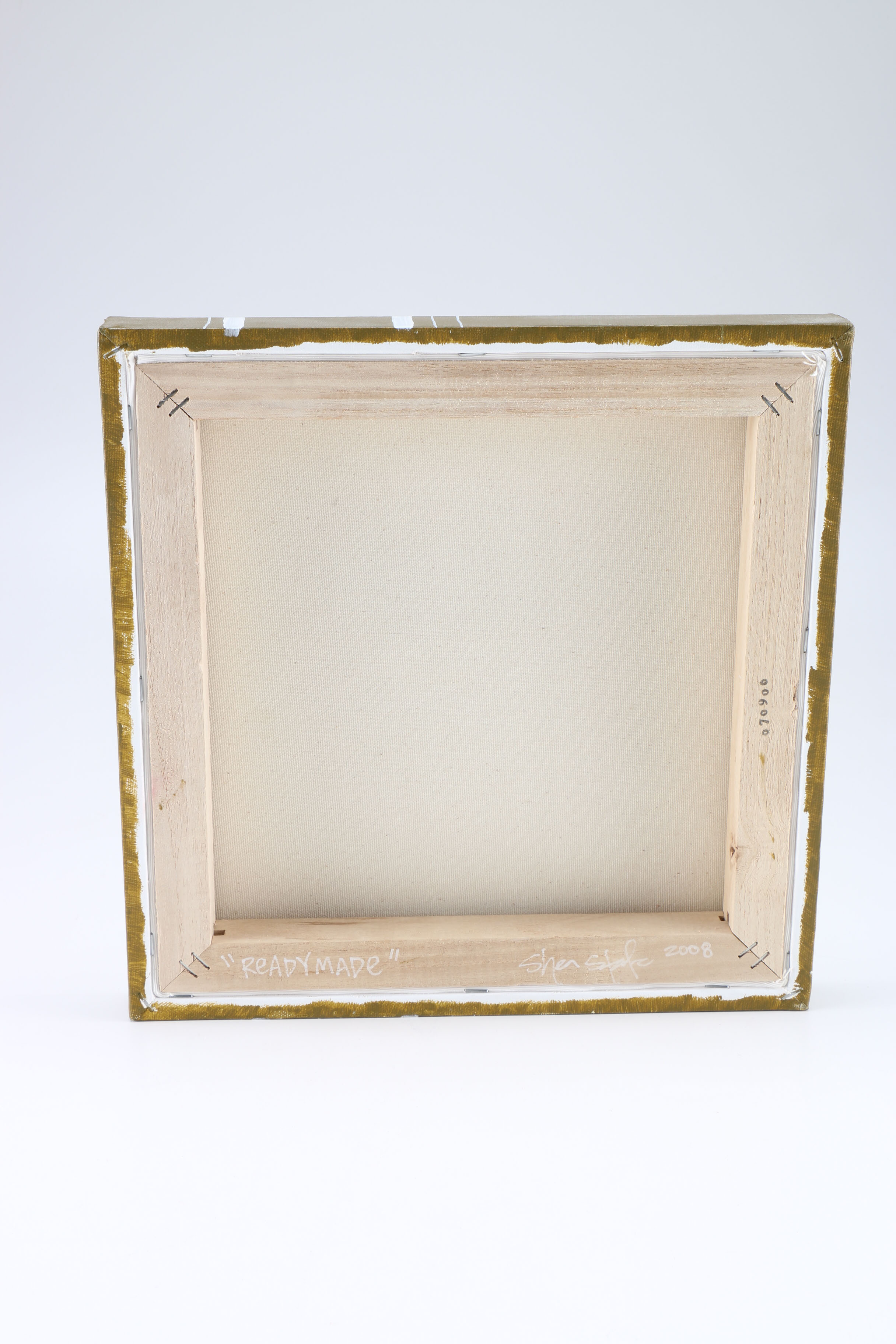 Shea Stafe Signed Modern Abstract Mixed Media Art