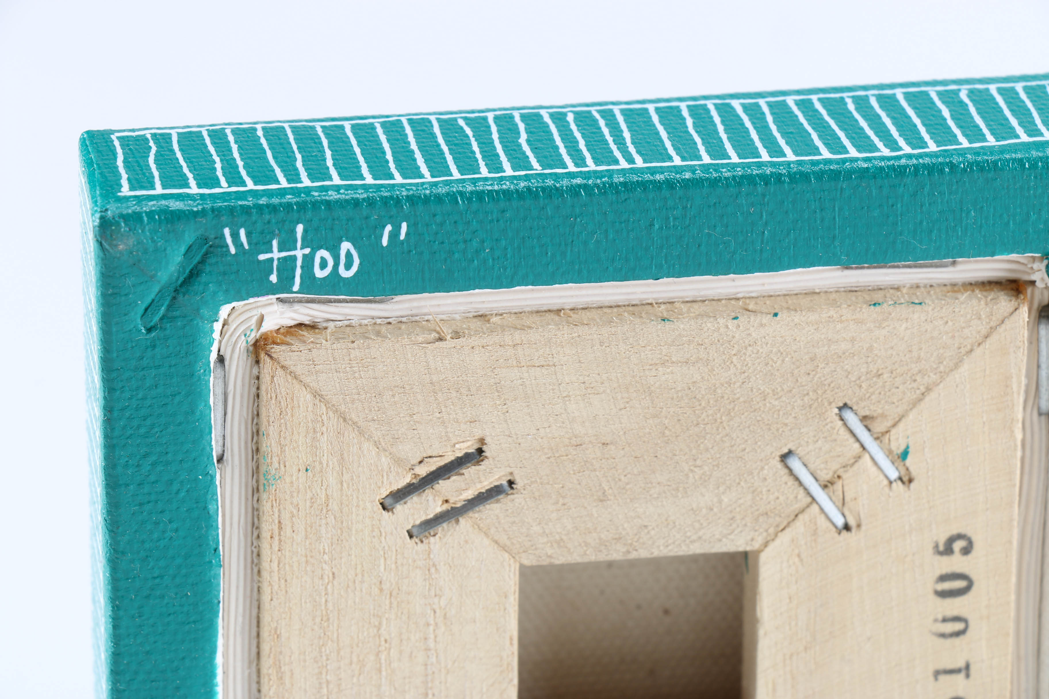 Shea Stafe Signed Modern Abstract Mixed Media Art