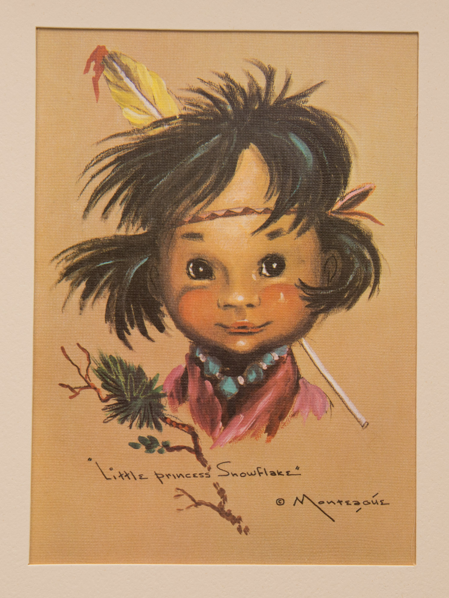 Chris Toppersen Native American Signed Drawings