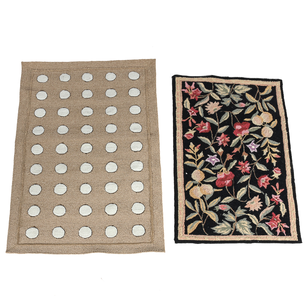 Two Accent Rugs