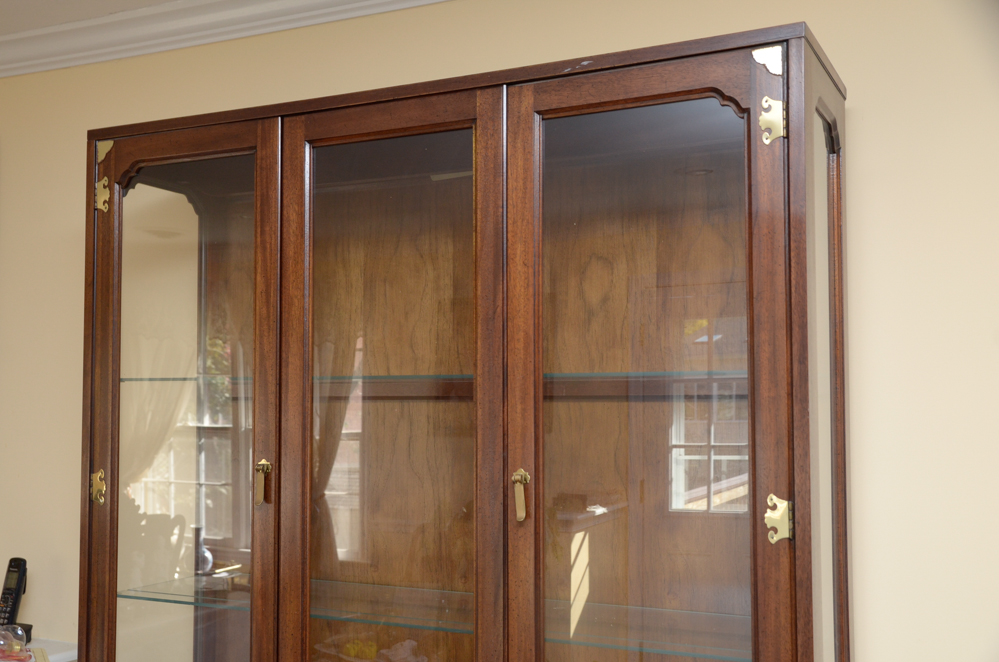 Glass Door China Cabinet and Buffet