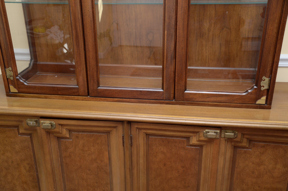 Glass Door China Cabinet and Buffet