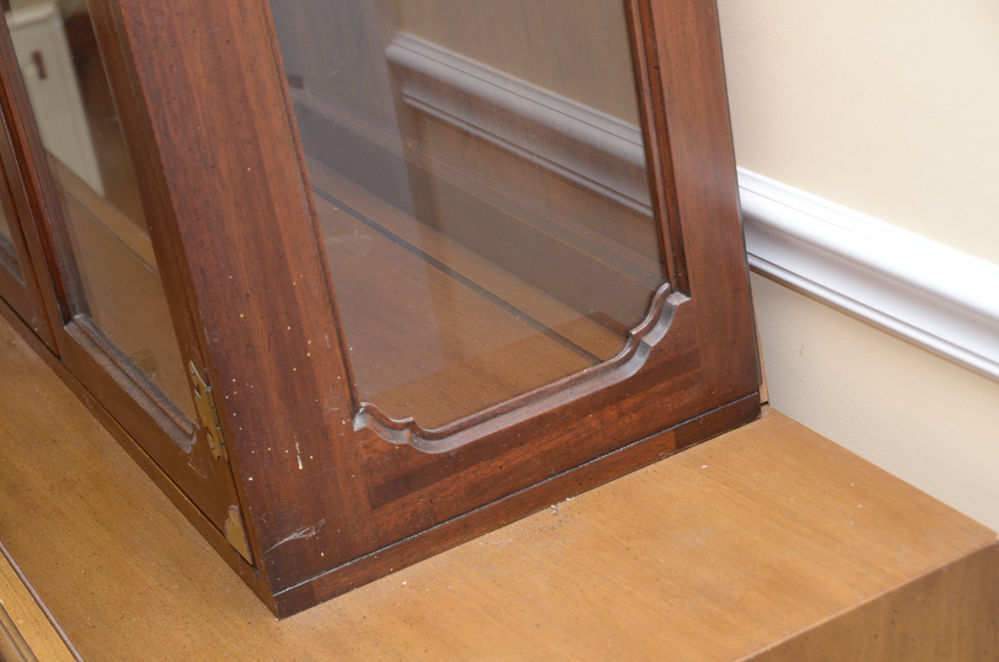 Glass Door China Cabinet and Buffet