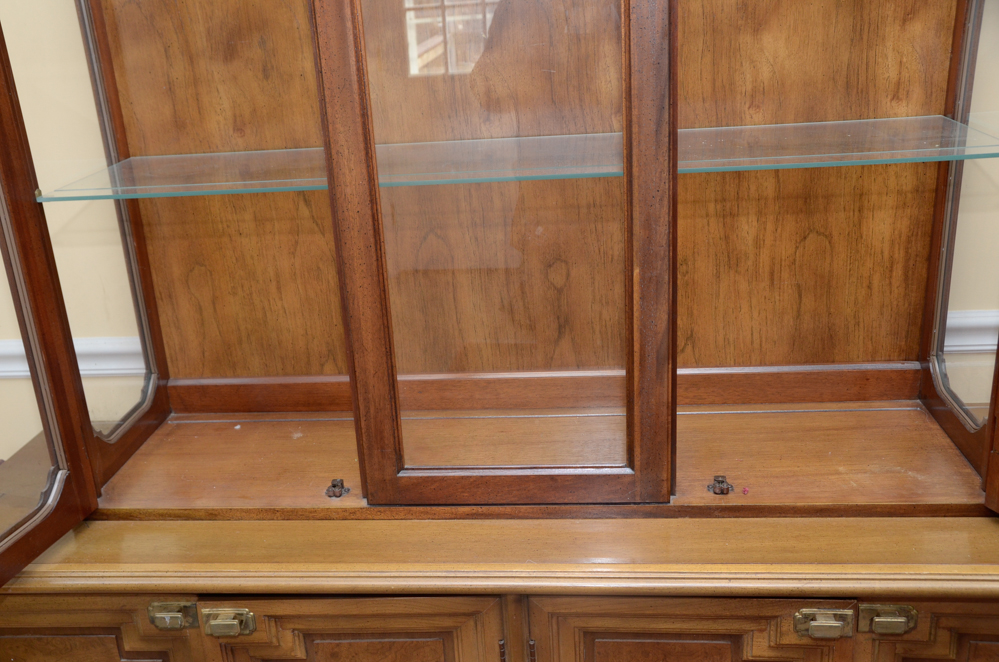 Glass Door China Cabinet and Buffet
