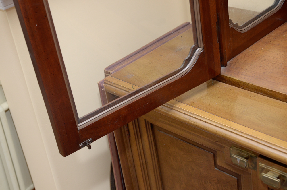 Glass Door China Cabinet and Buffet