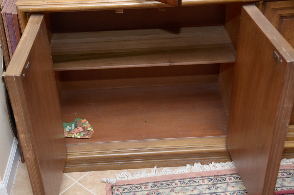 Glass Door China Cabinet and Buffet