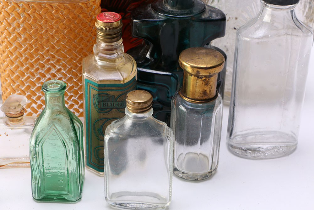 Assortment of Vintage Bottles