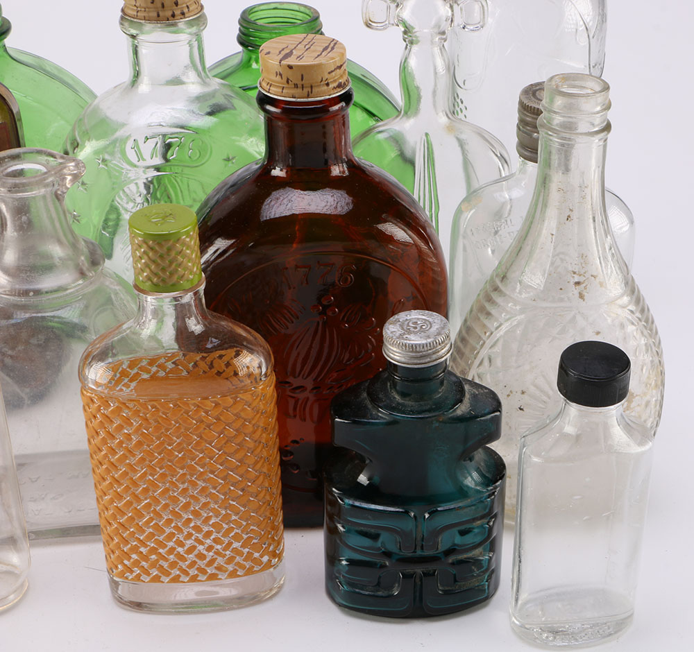 Assortment of Vintage Bottles