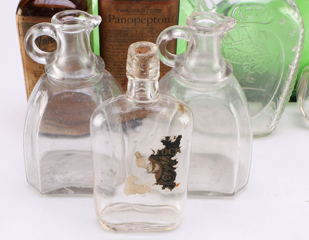 Assortment of Vintage Bottles