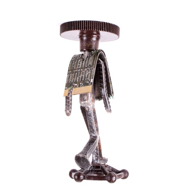 Jim Moser Original Iron Sculpture "Javier"