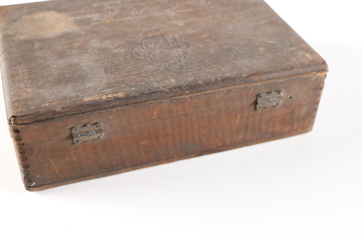 Vintage The Banker's Club of America Cigar Box