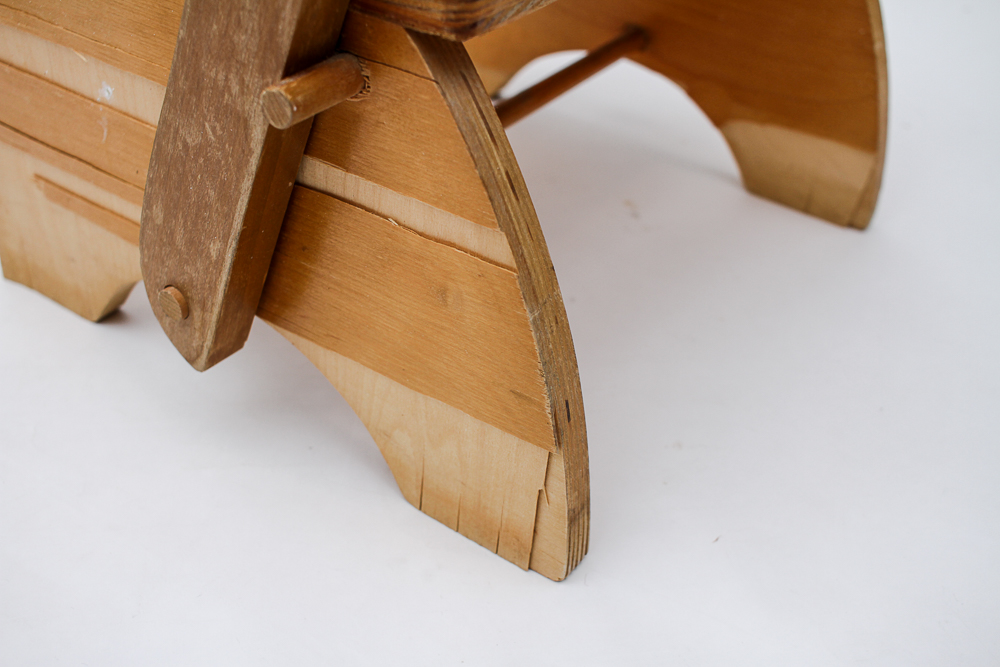 Vintage Childs Step Stool with Lego's and Duplo