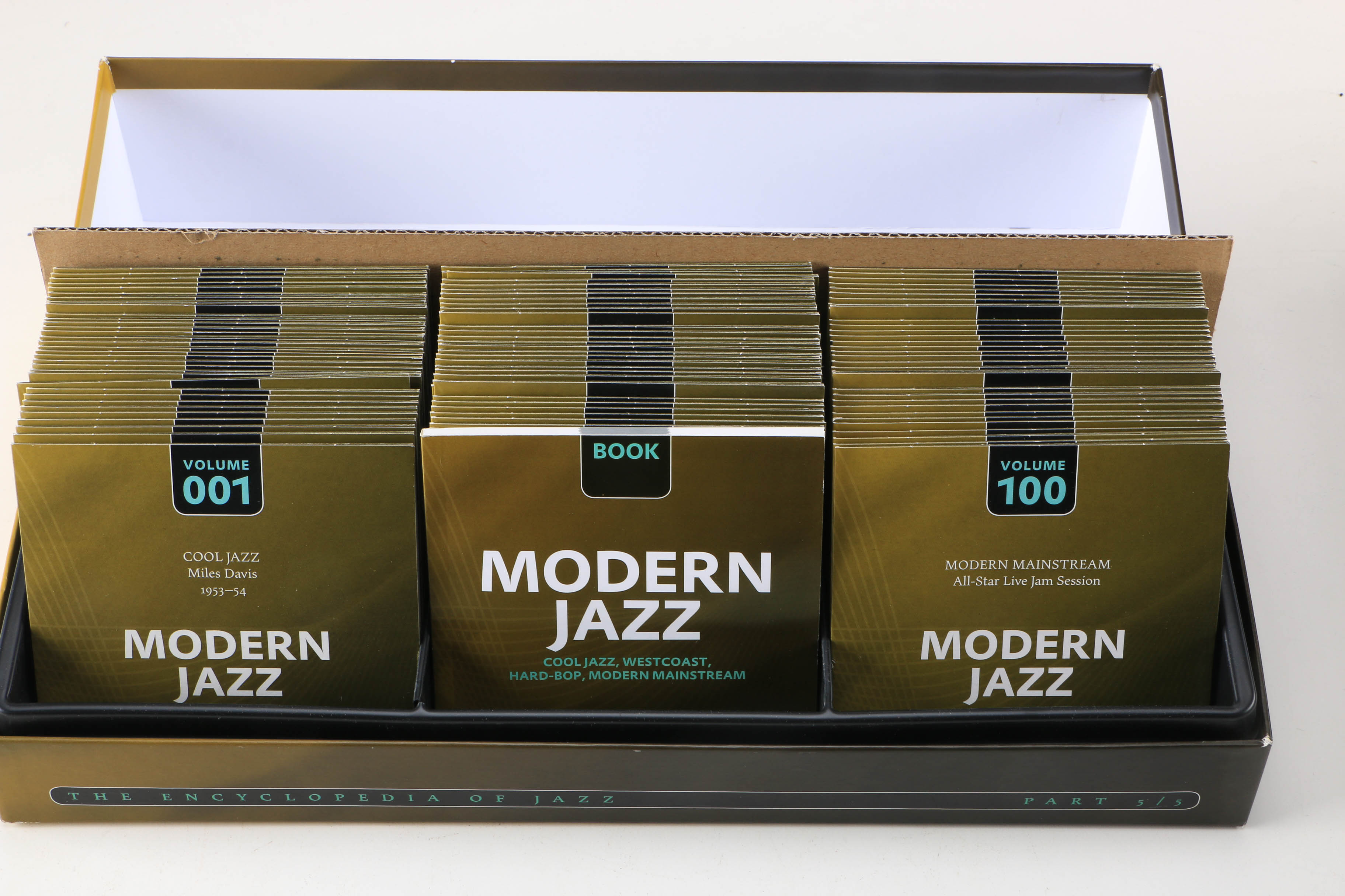 "Bebop Story" and "Modern Jazz" 100-Disc CD Box Sets