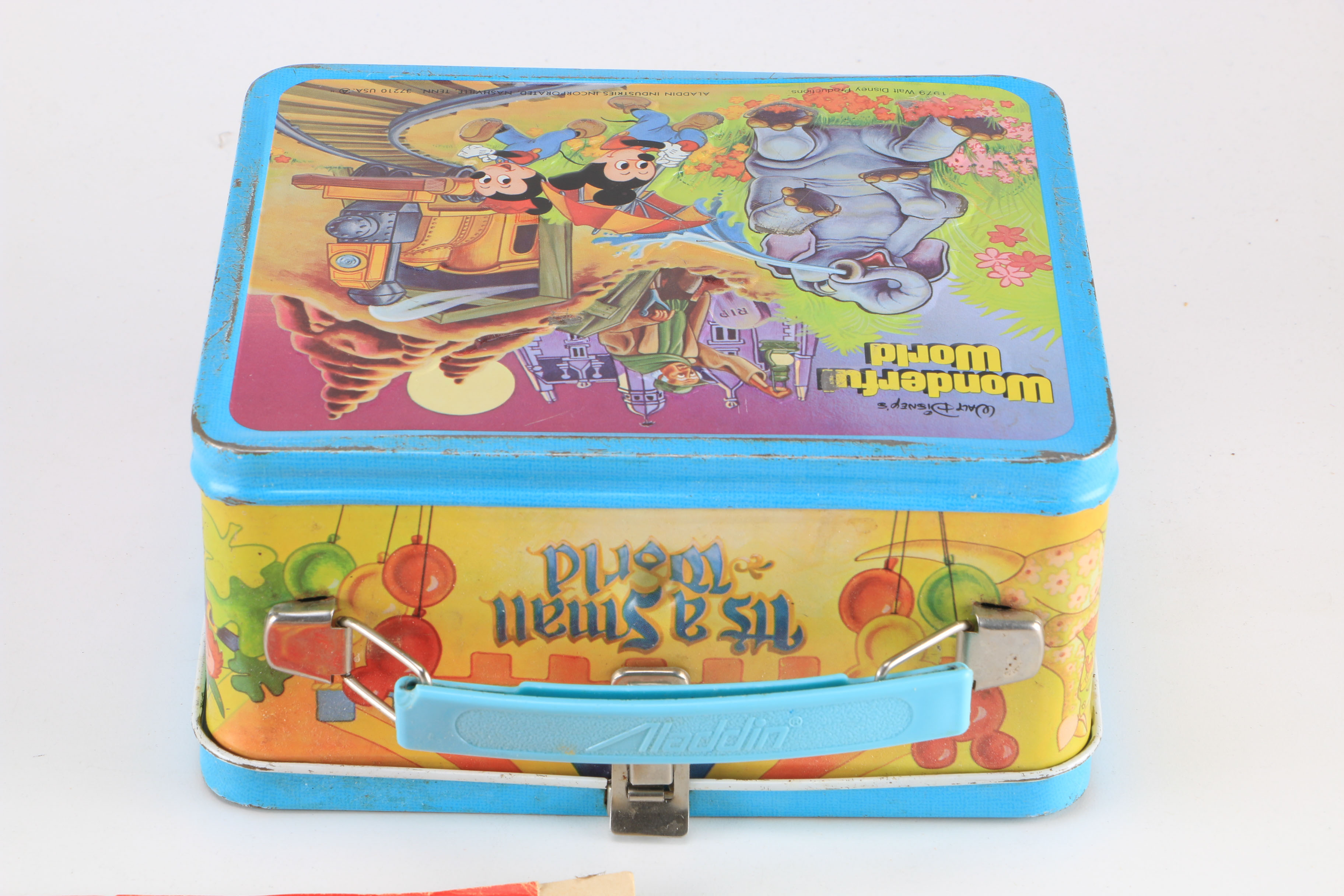 Collection of "Disneyland" Magazines and Walt Disney Lunch Box