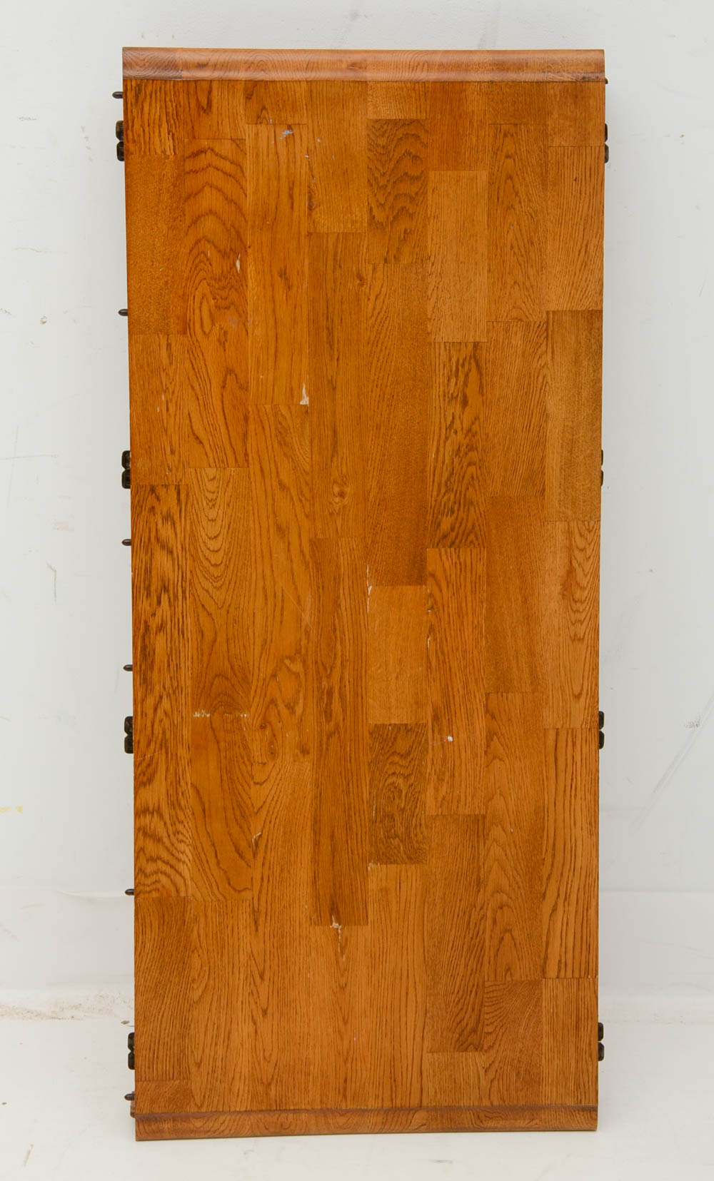 Round Oak Pedestal Dining Table with Extension and Chairs