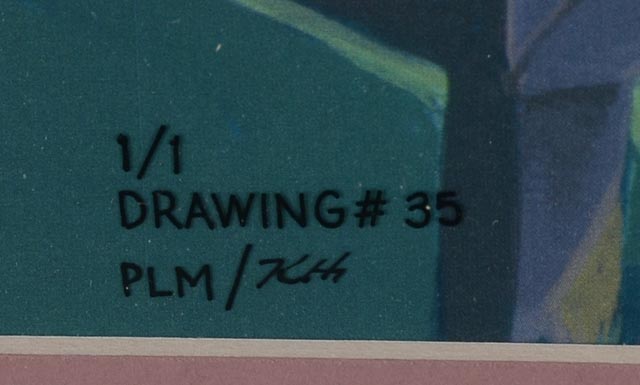 Disney's Mickey Mouse Animation Cel "A Swell Day for Golf" Signed by Arnold Palmer