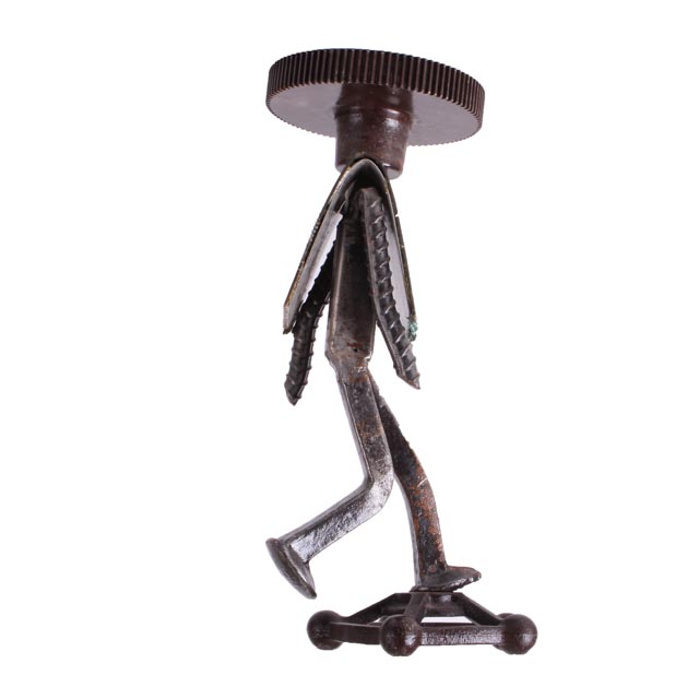 Jim Moser Original Iron Sculpture "Javier"