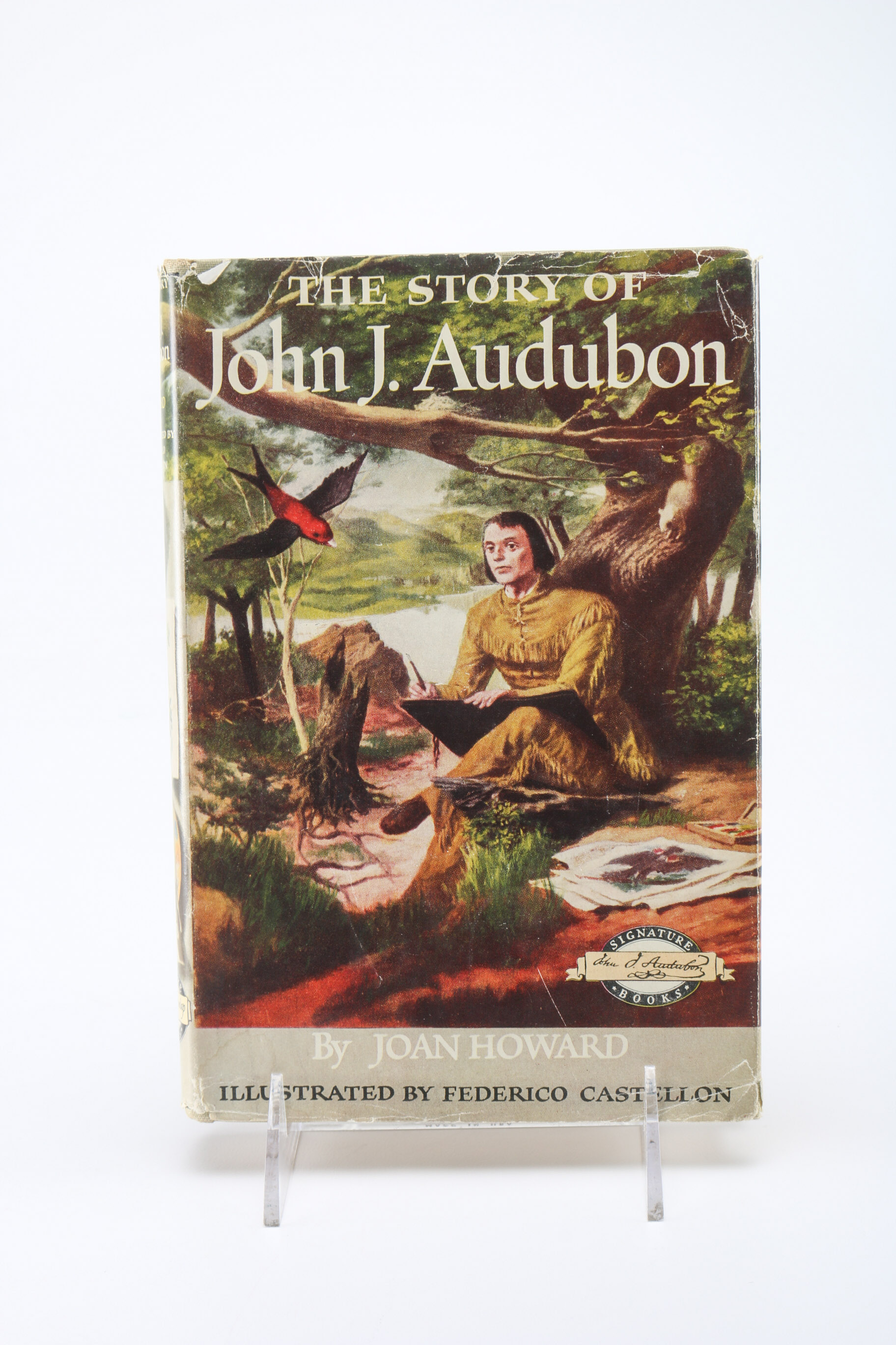 John J. Audubon Offset Lithograph Folio and Book