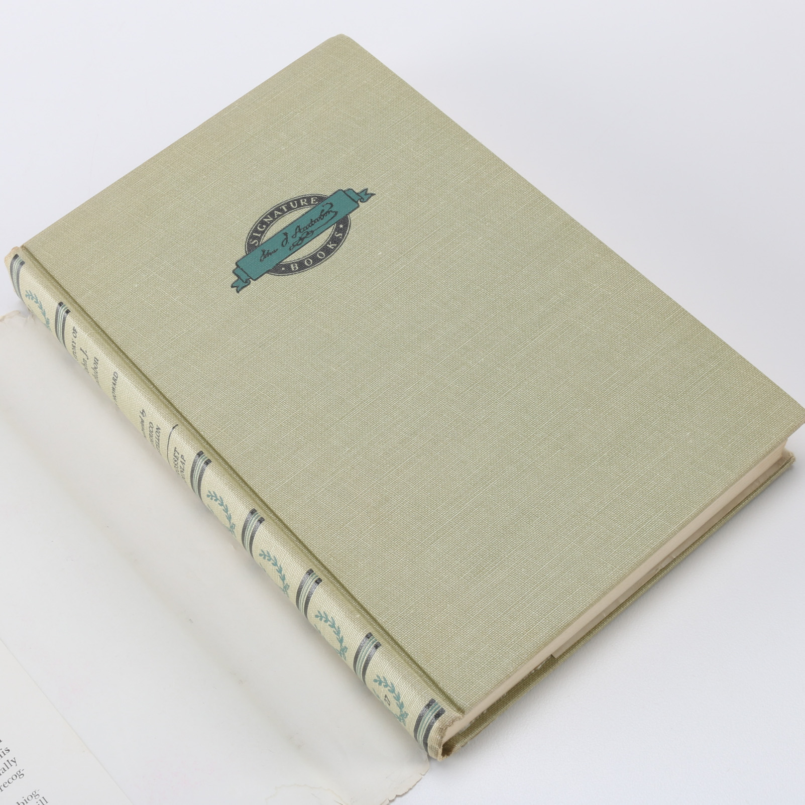 John J. Audubon Offset Lithograph Folio and Book