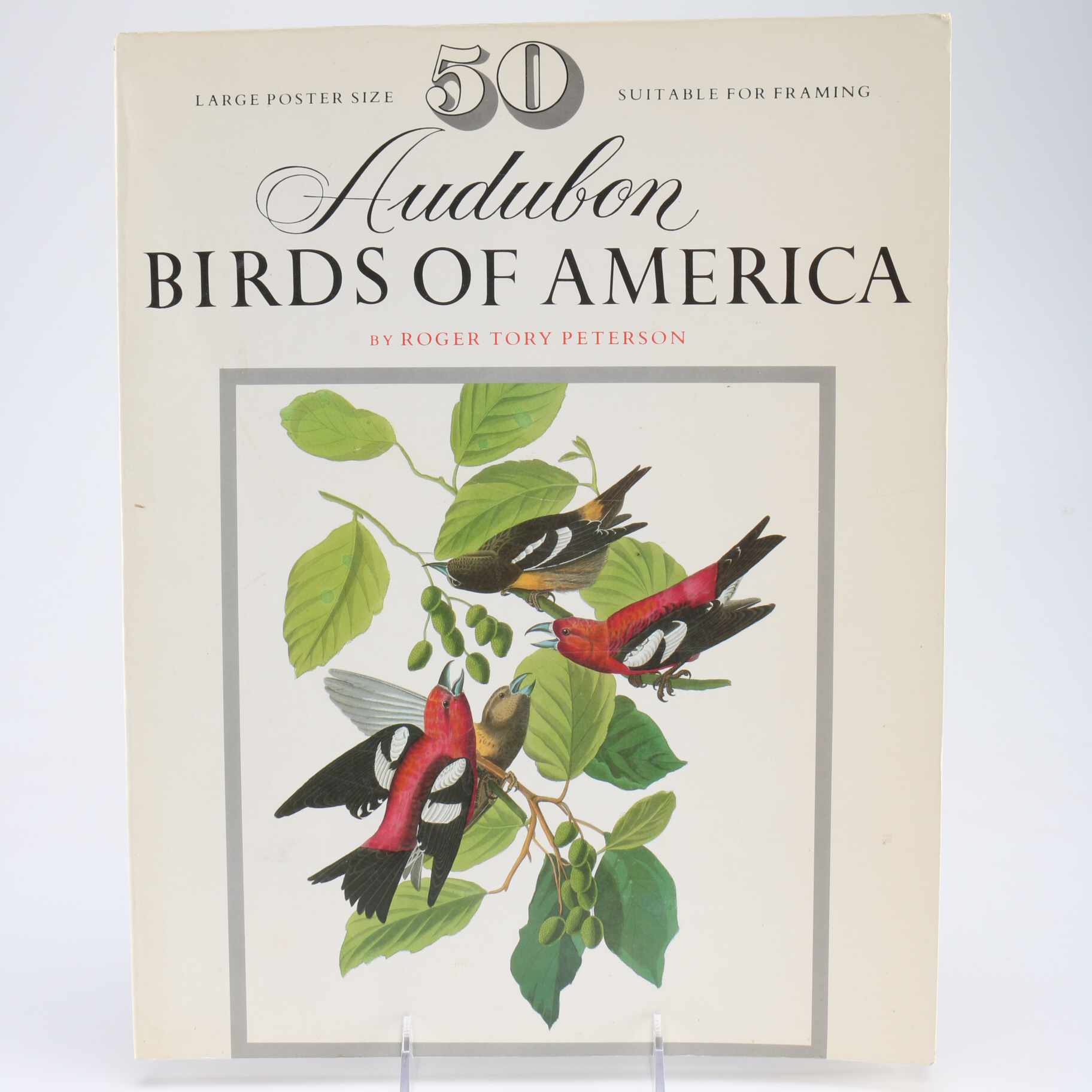 John J. Audubon Offset Lithograph Folio and Book