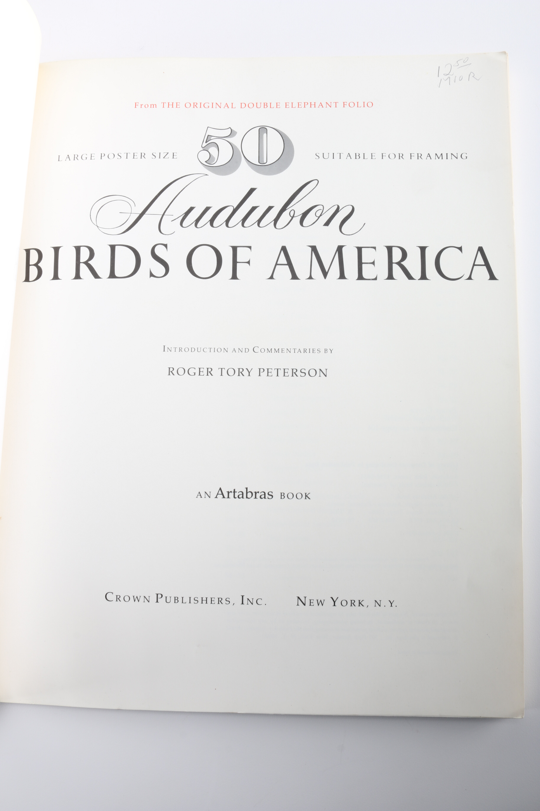 John J. Audubon Offset Lithograph Folio and Book