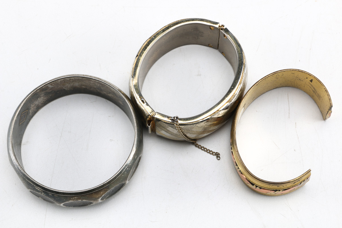 Collection of Metal Costume Bracelets