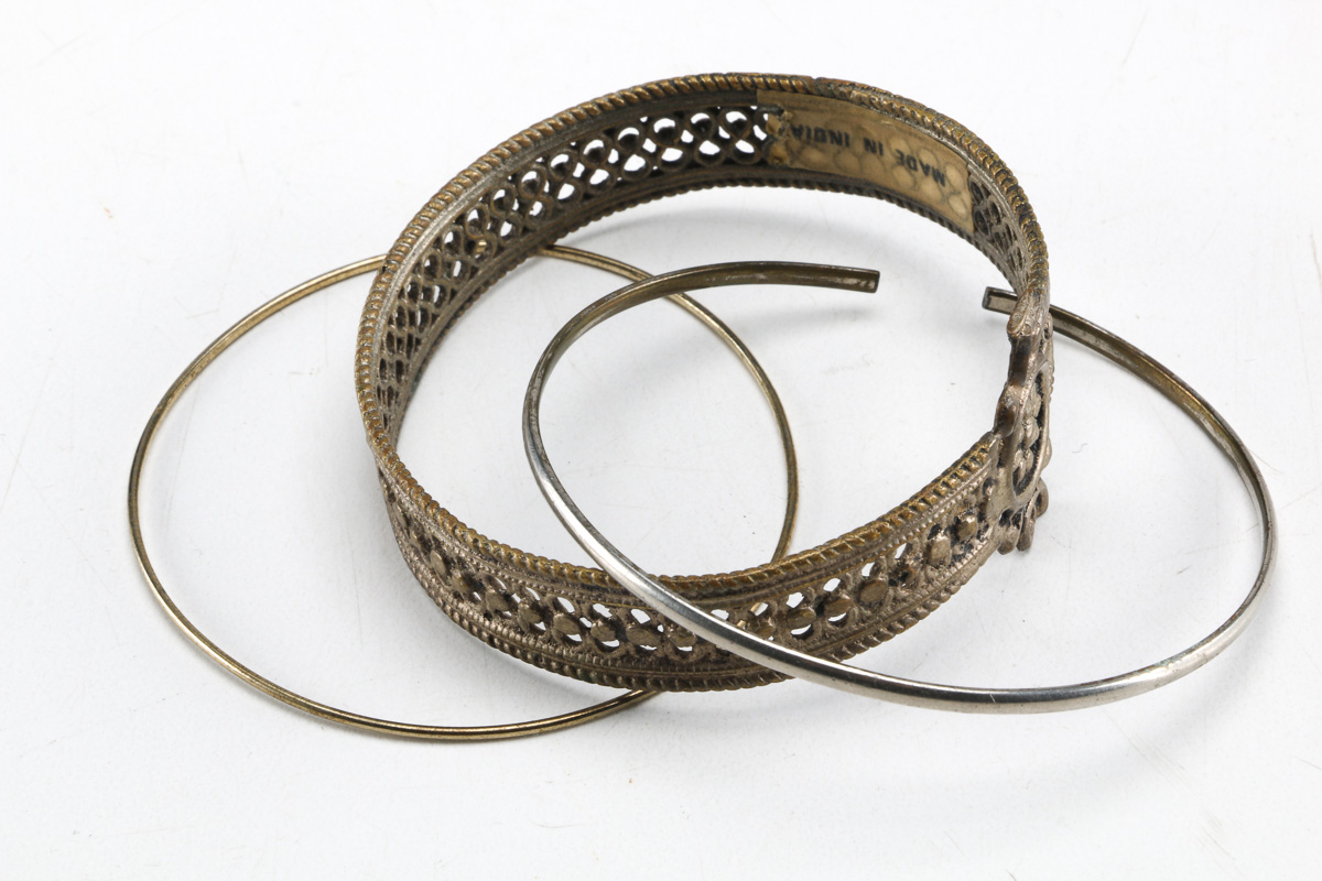 Collection of Metal Costume Bracelets