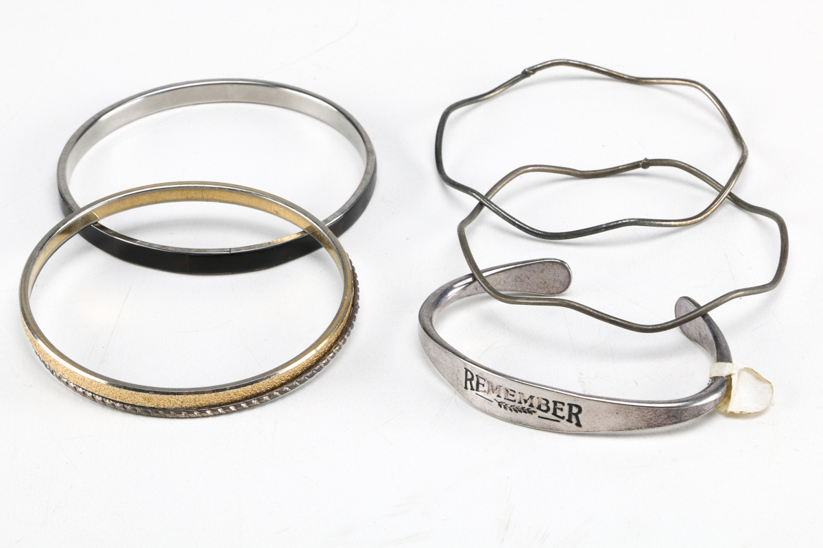Collection of Metal Costume Bracelets