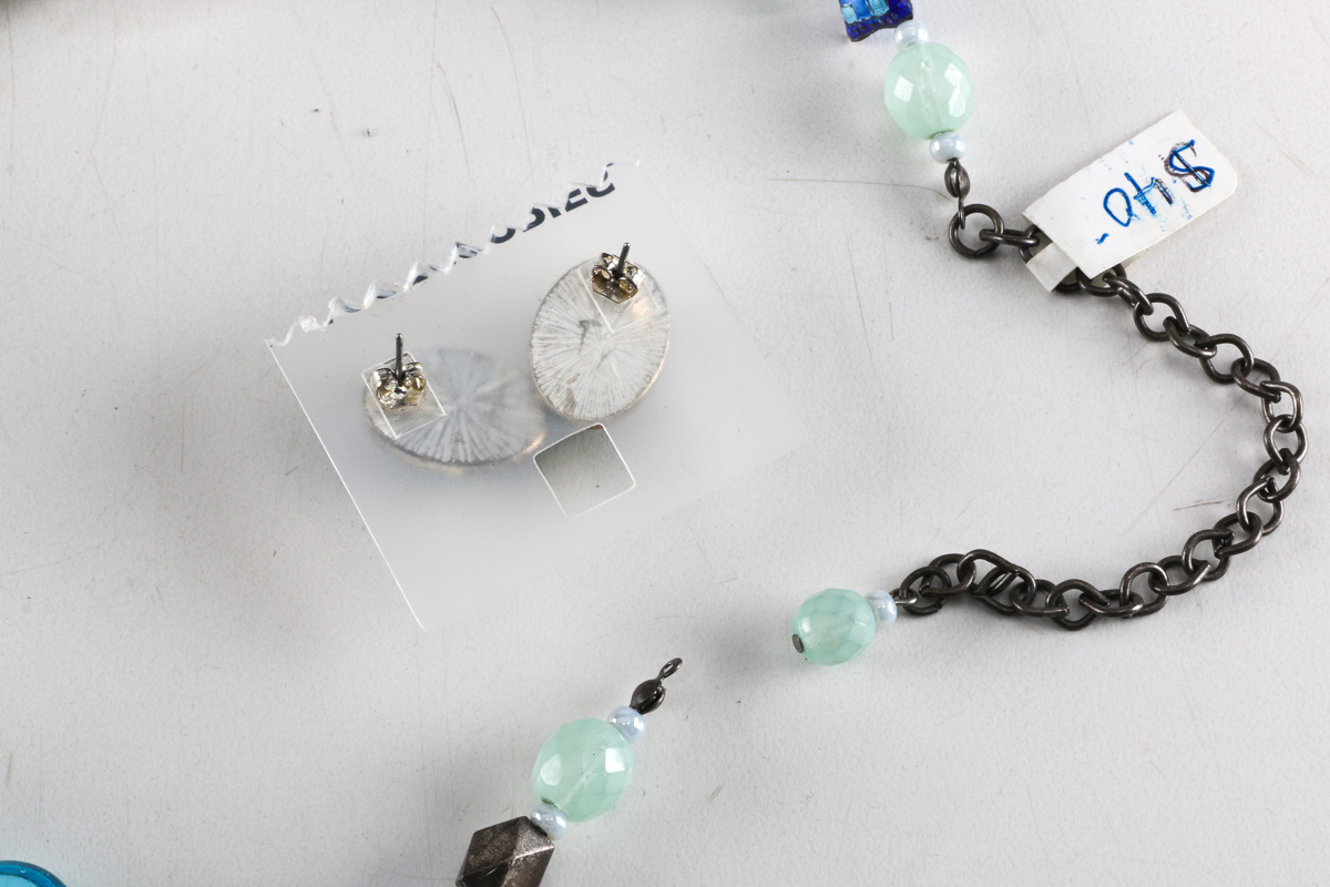 Lot of Cloisonné Style Costume Jewelry