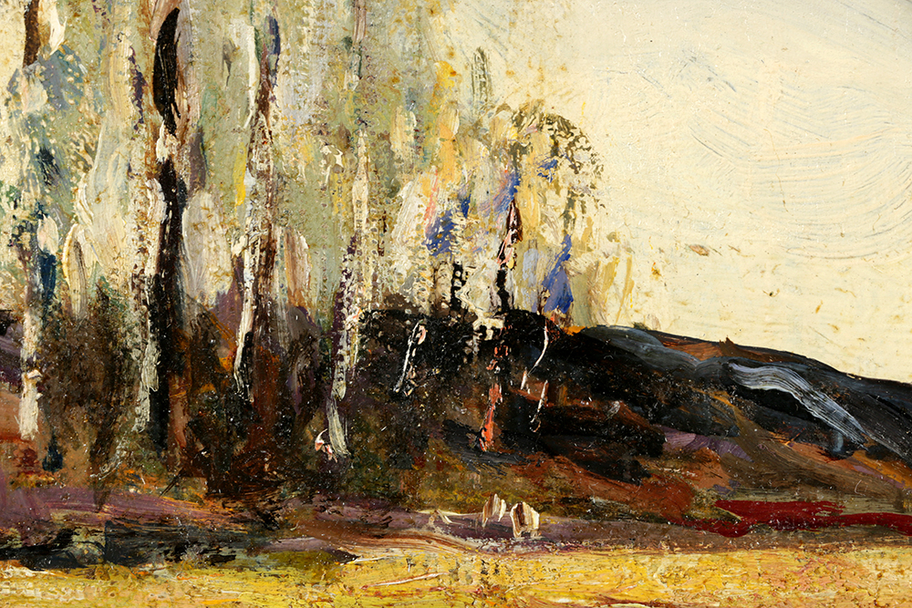 Thomas J. Mitchell Original Oil Painting on Canvas Landscape