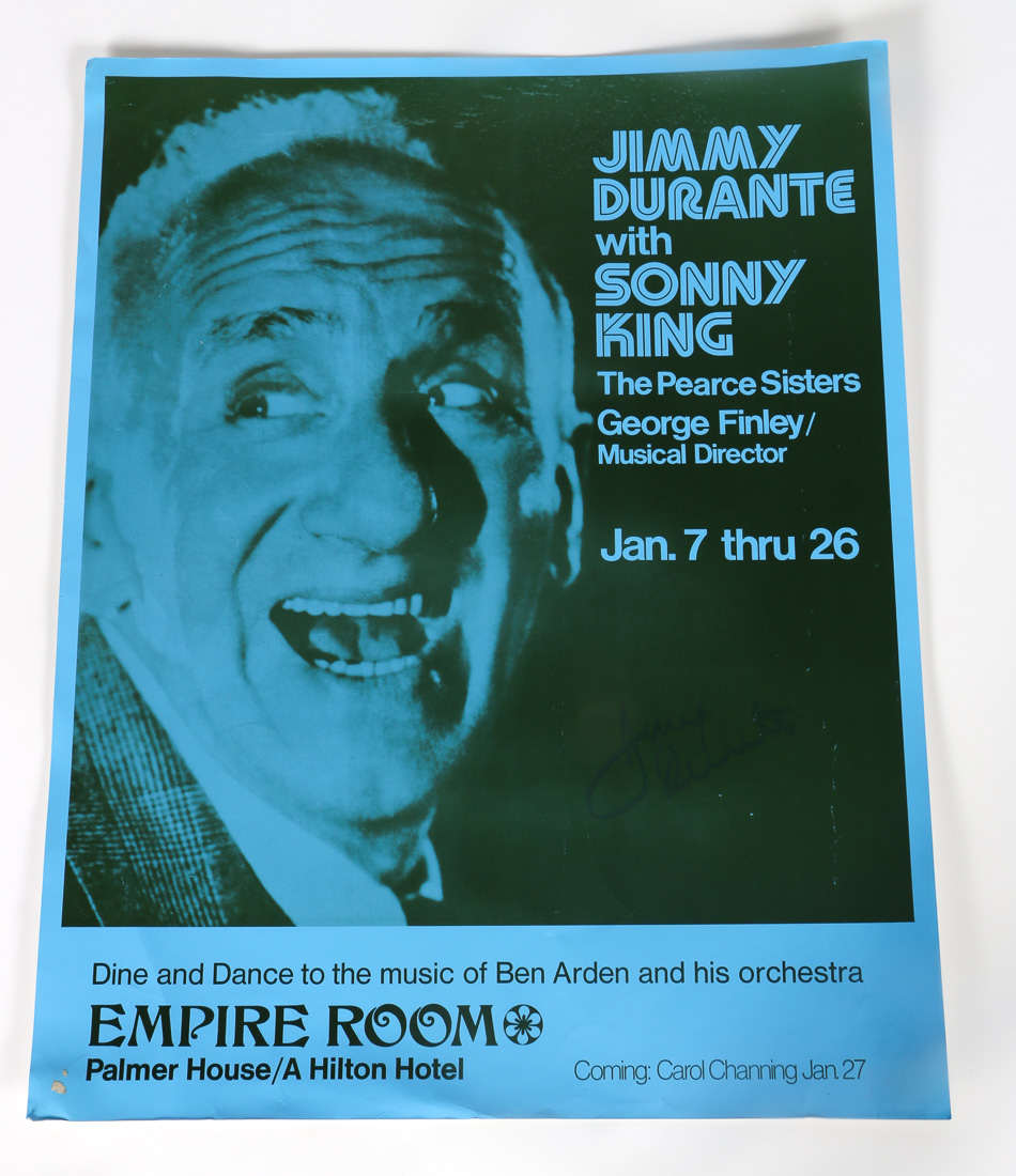 Collection of Signed Posters from the Empire Room in Chicago, IL