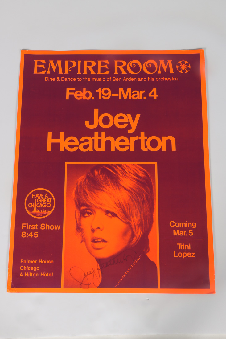 Collection of Signed Posters from the Empire Room in Chicago, IL
