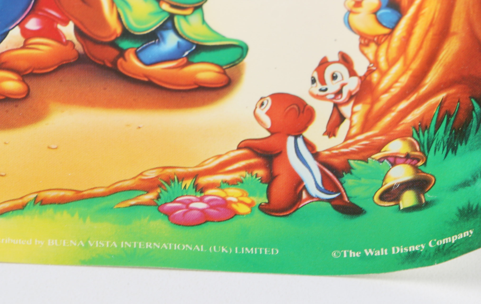 1993 Walt Disney Offset Lithographic Poster "Snow White"