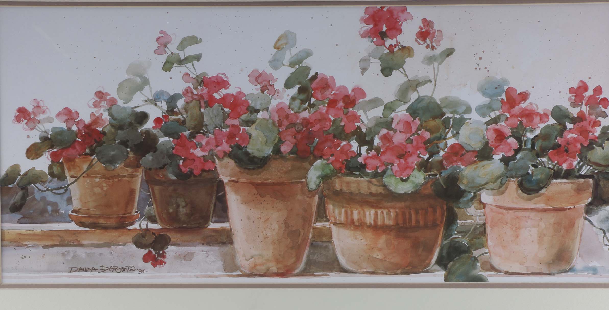 Dawna Darton Framed Offset Lithograph