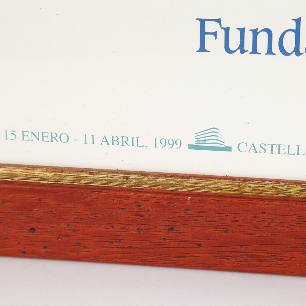 Marc Chagall "Bride With Blue Face" Offset Lithograph Framed Poster