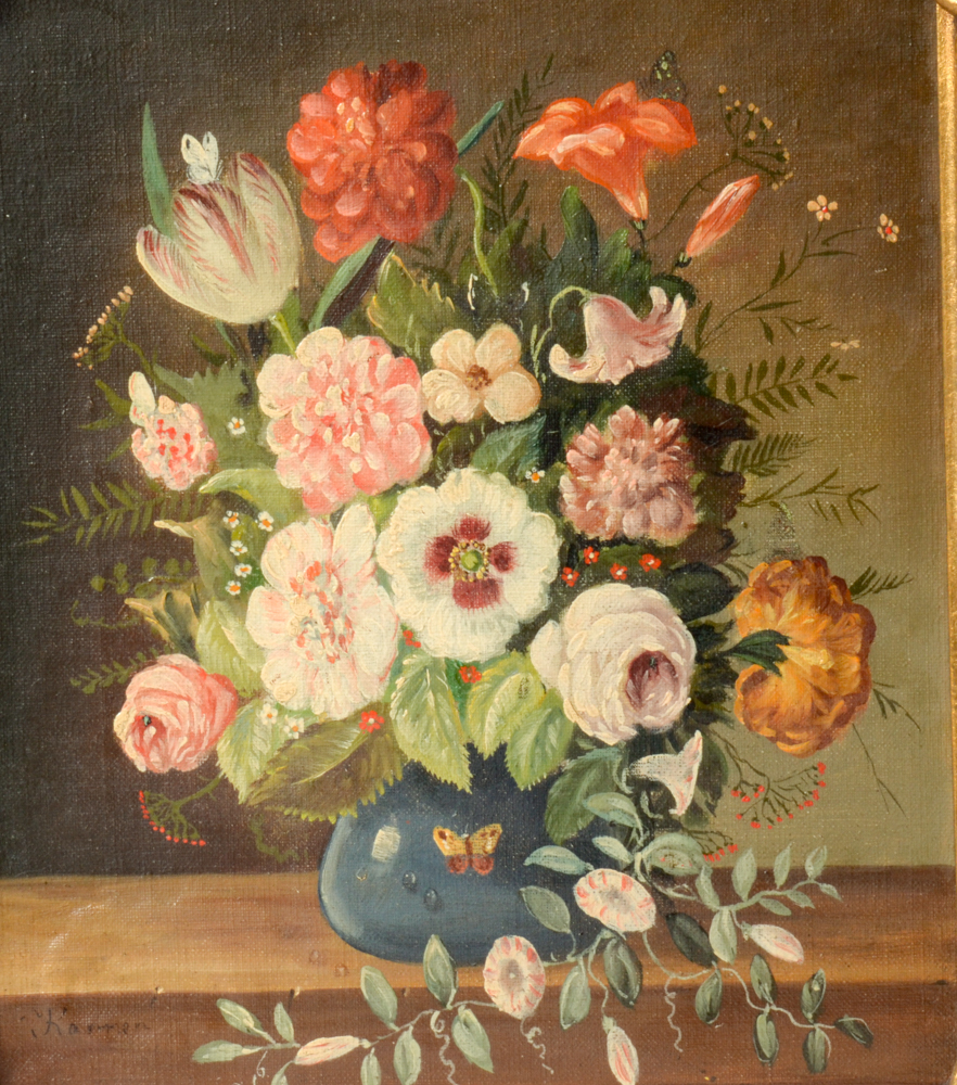 Jan van Karner Original Oil On Canvas Still Life