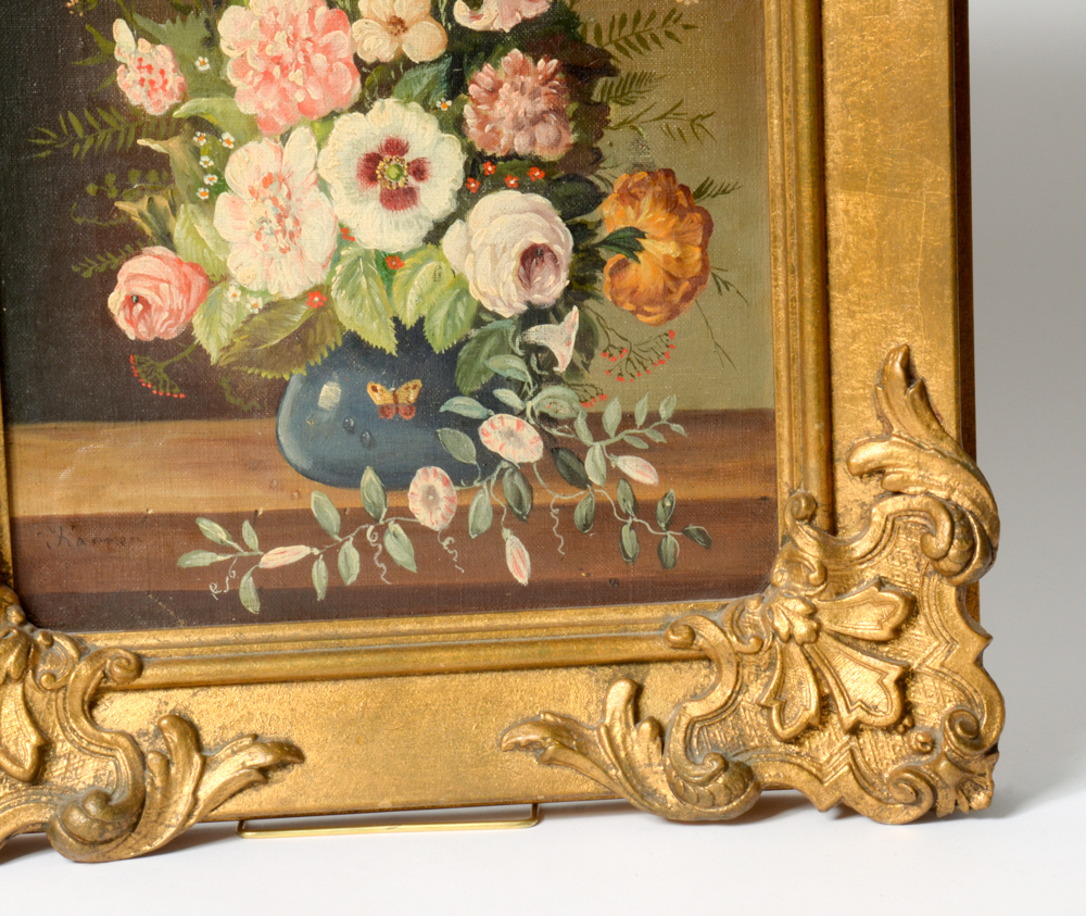 Jan van Karner Original Oil On Canvas Still Life