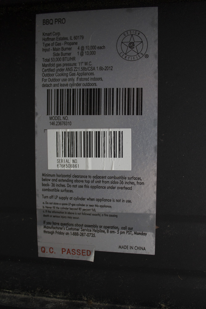 BBQ-Pro Outdoor Grill