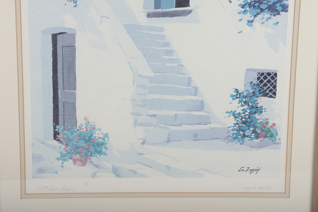 G. Zuppini Signed Print